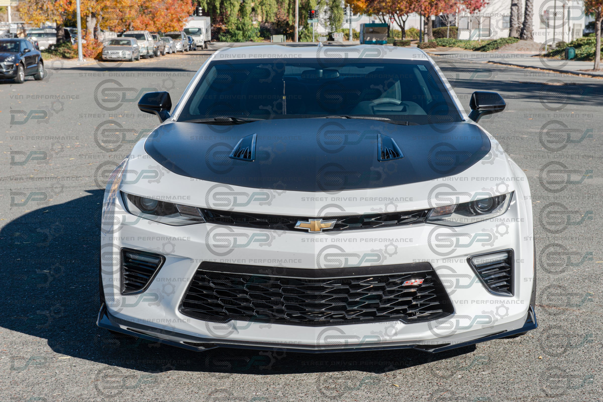 2016-2018 6th Gen Camaro - "Facelift 1LE Package" Front Splitter / Lip Ground Effects - for all SS models